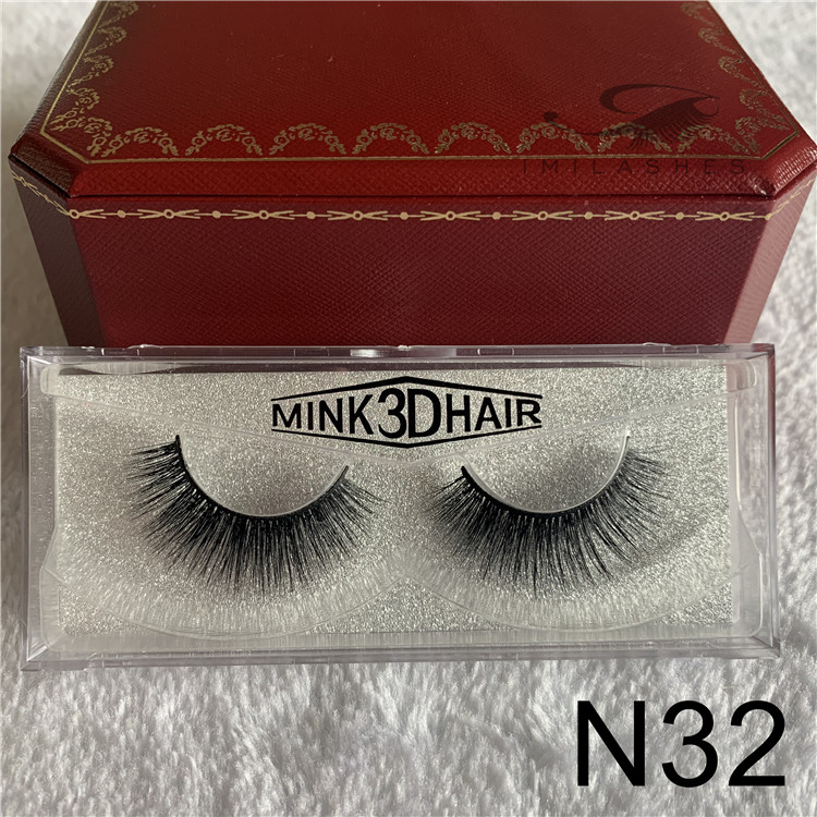3D mink lashes factory wholesale mink fluffy eyelashes 